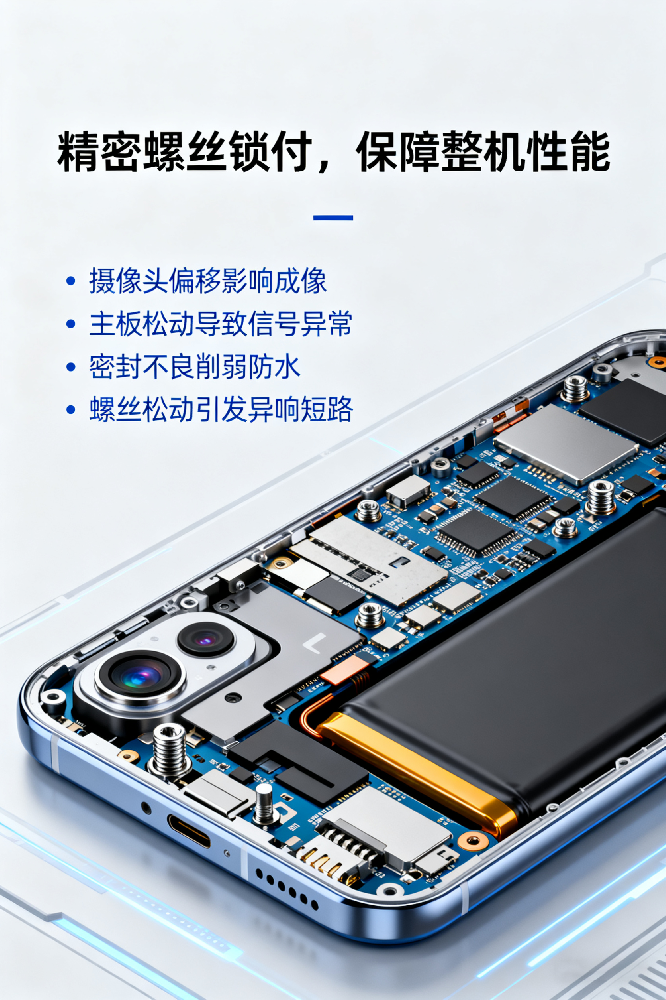 高精度自動鎖螺絲機:智能手機制造質量的核心保障